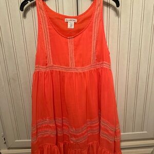 Billabong Orange Mini Dress